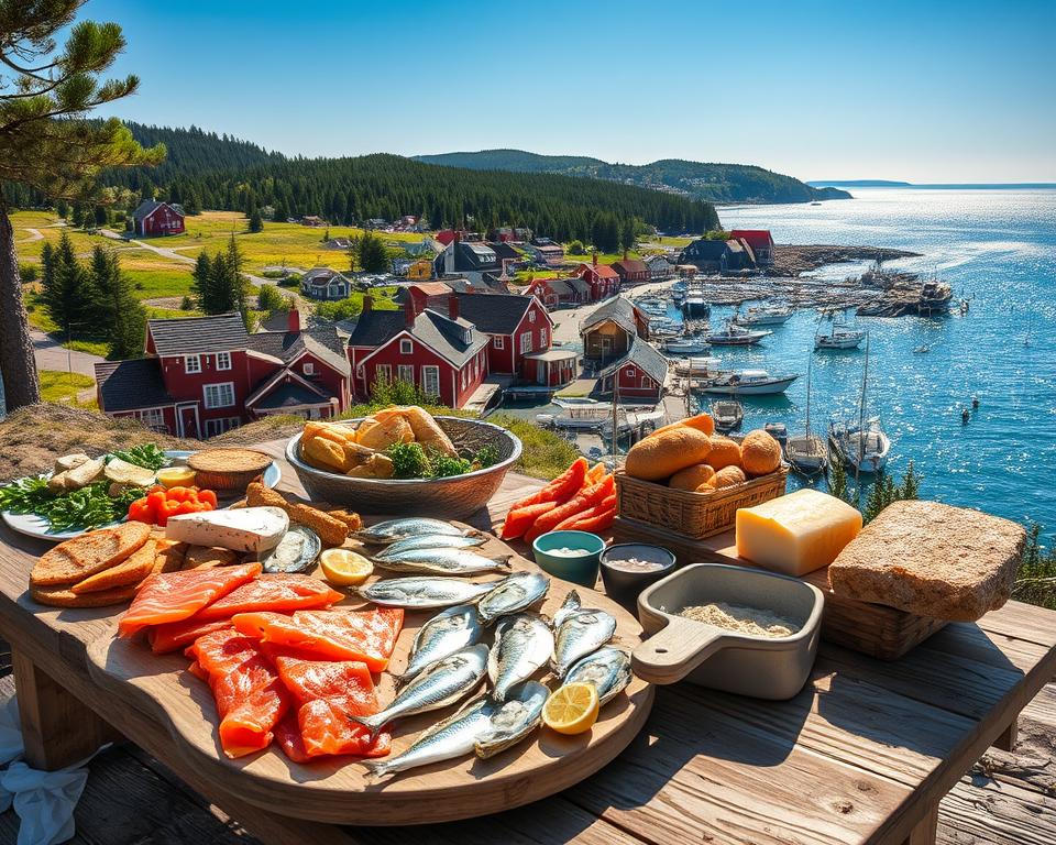 Schwedische Küche Ostseeküste