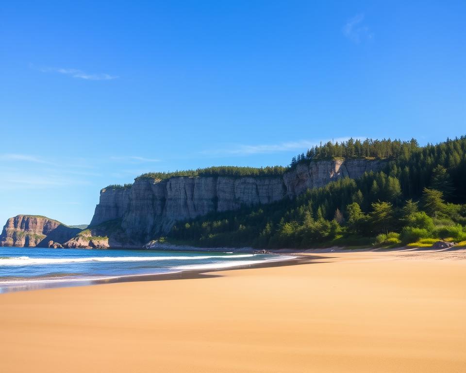 Schwedische Ostseestrand Landschaft