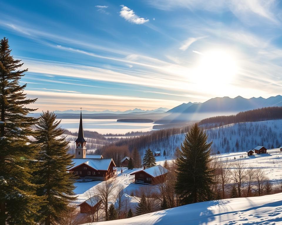 Schwedische Regionalwetter im März