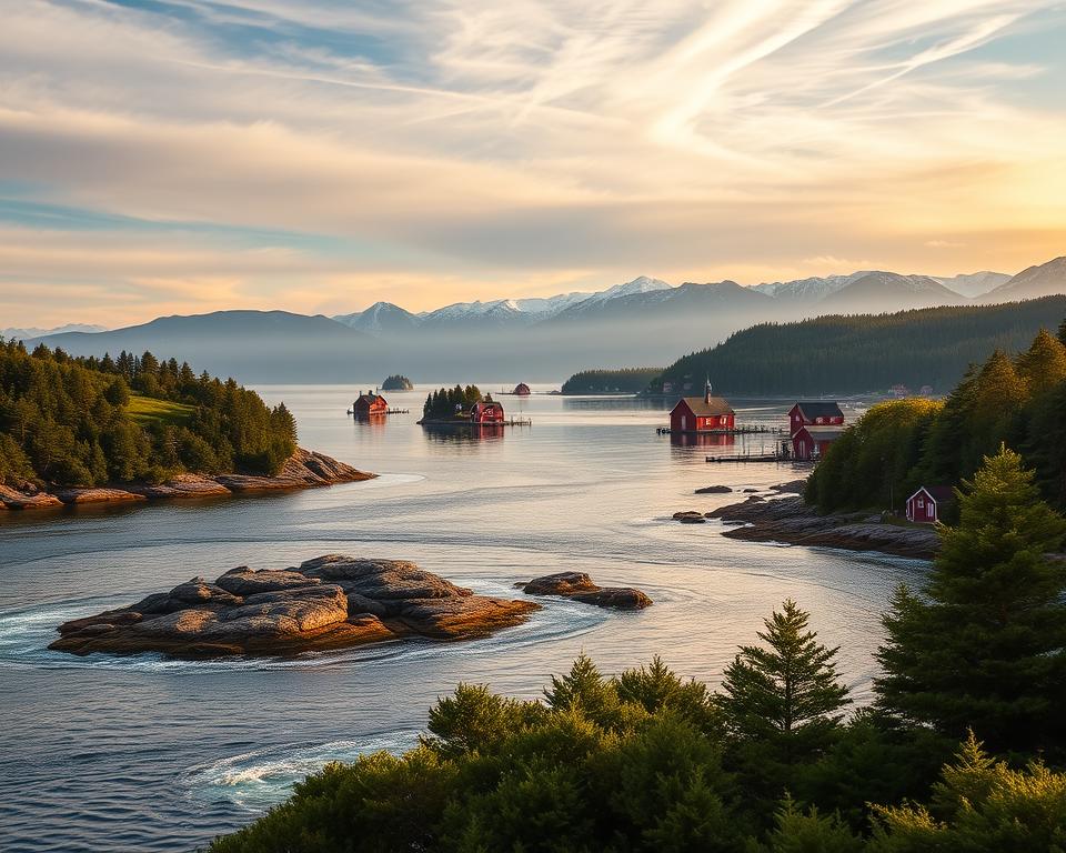 Schwedische Schärenküste Landschaft Schwedische Schärenküste Landschaft