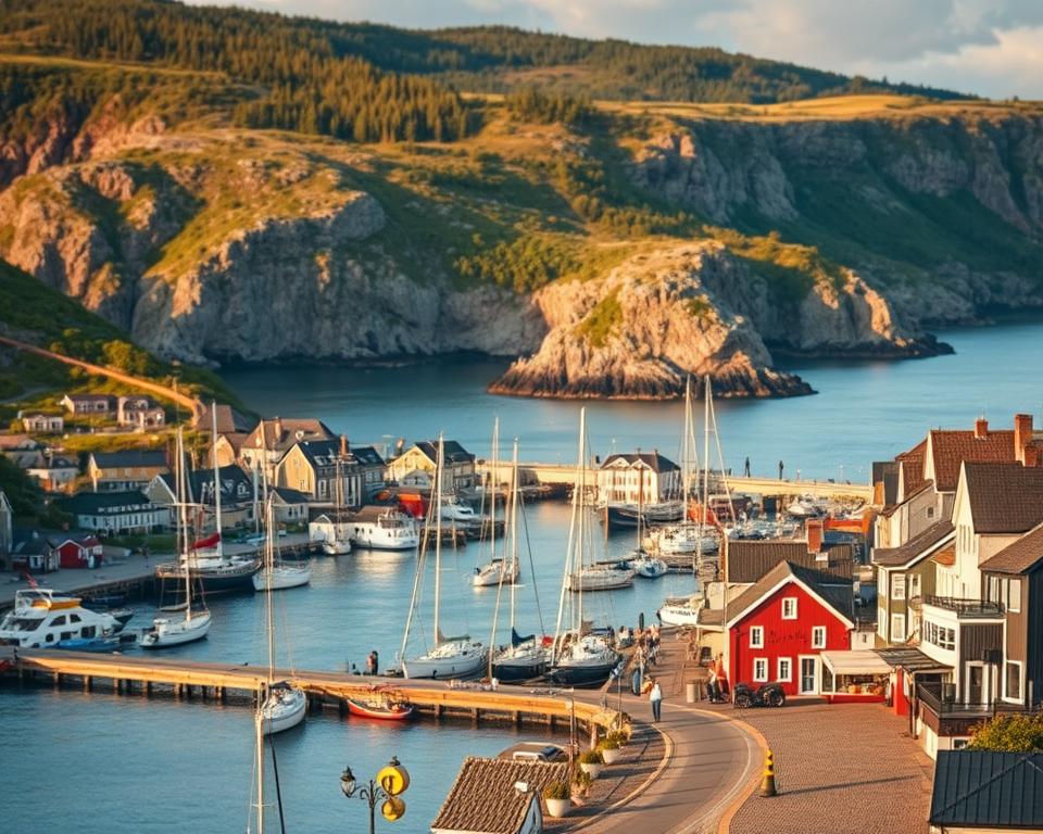 Schwedische Westküste Küstenstädte