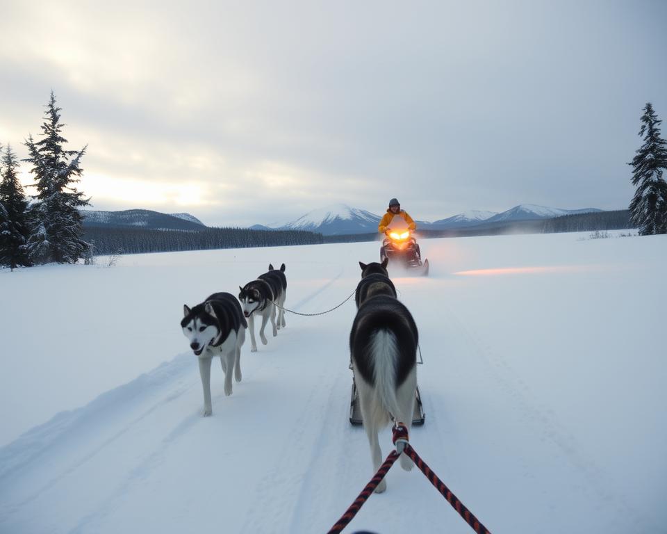 Schwedische Winterverkehrsmittel