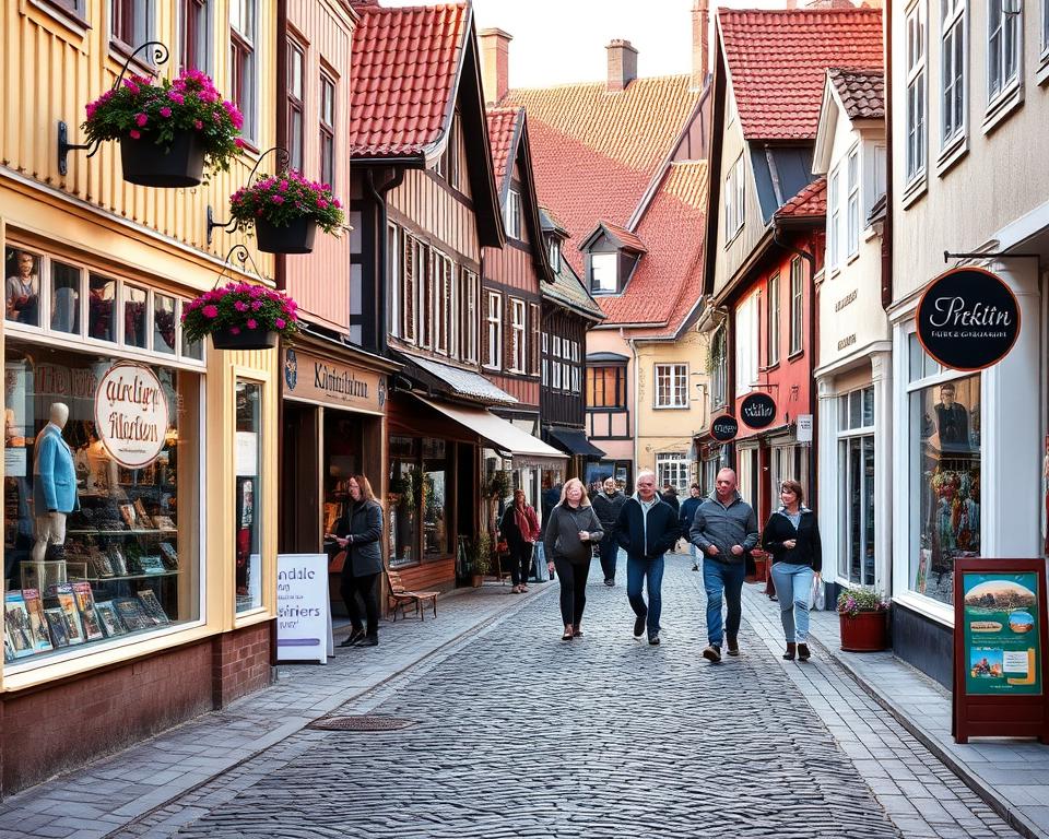 Shopping in Karlshamn Altstadt
