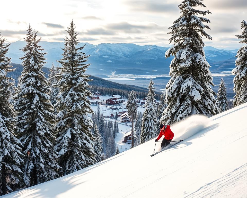 Skifahren in Malung-Sälen