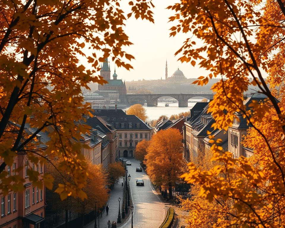 Stockholm Herbstliche Sehenswürdigkeiten