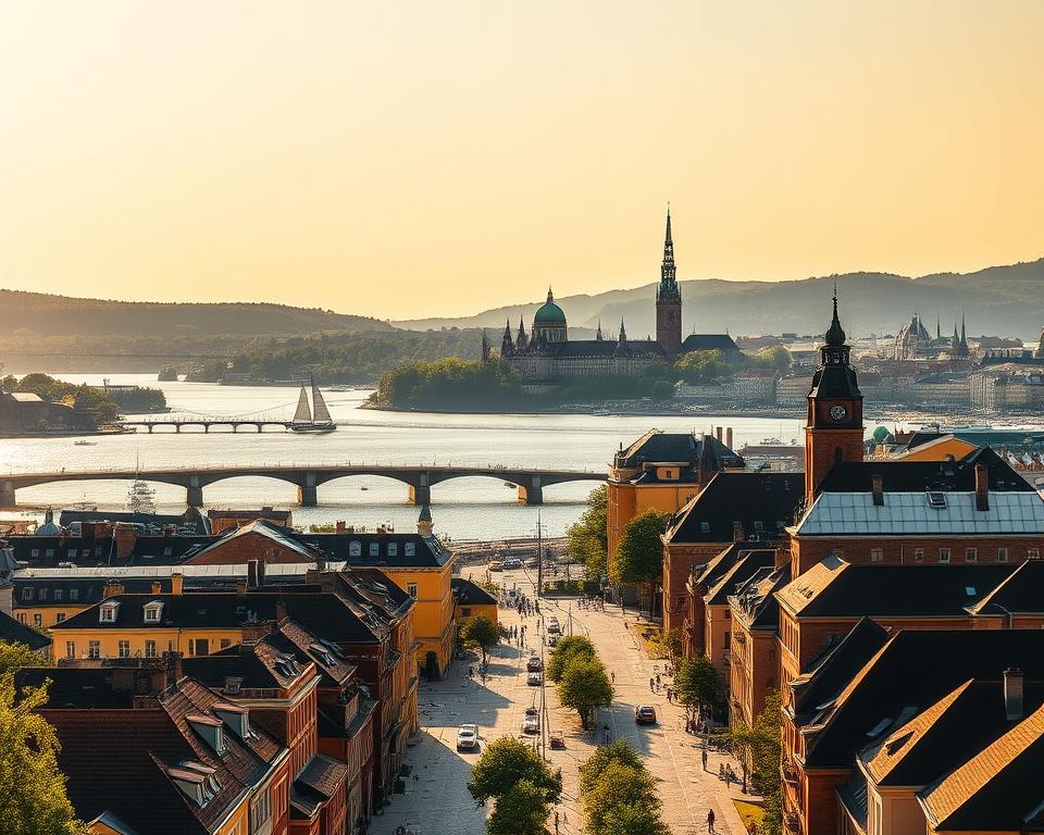 Stockholm Stadtpanorama Stockholm Stadtpanorama