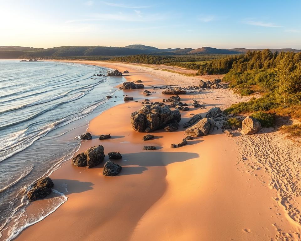 Strände in Schonen Küstenlandschaft
