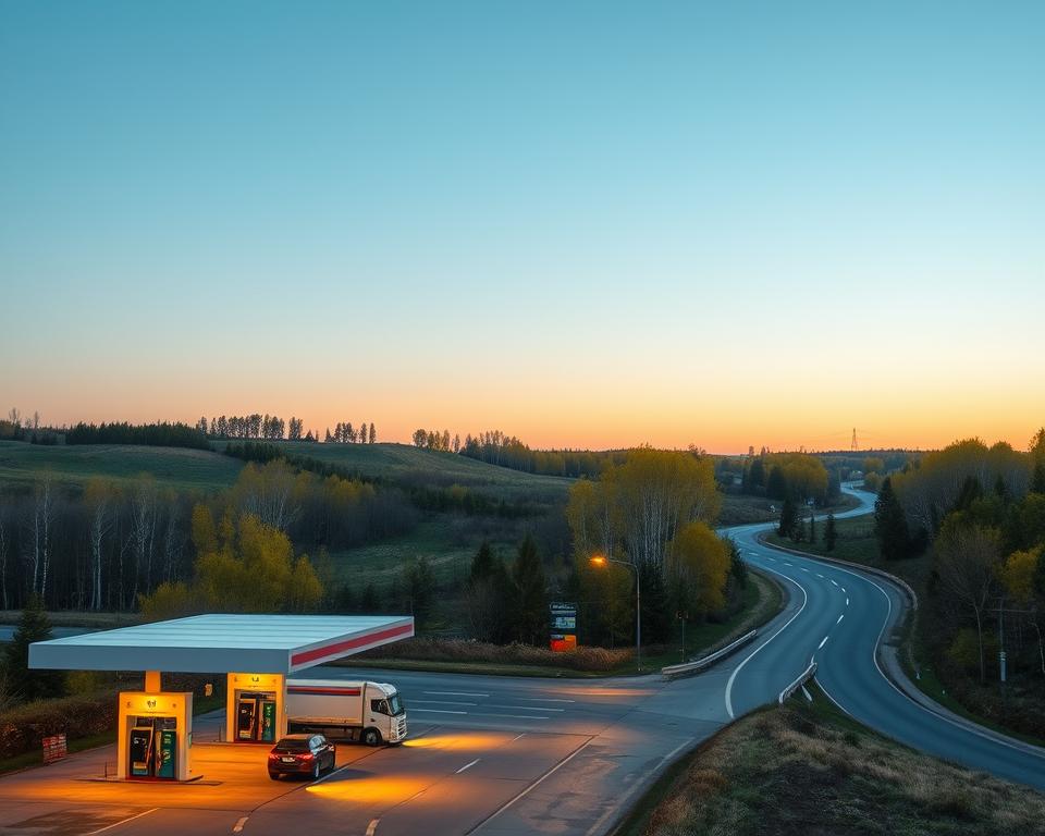 Tankstellen in Schweden Tankstellen in Schweden