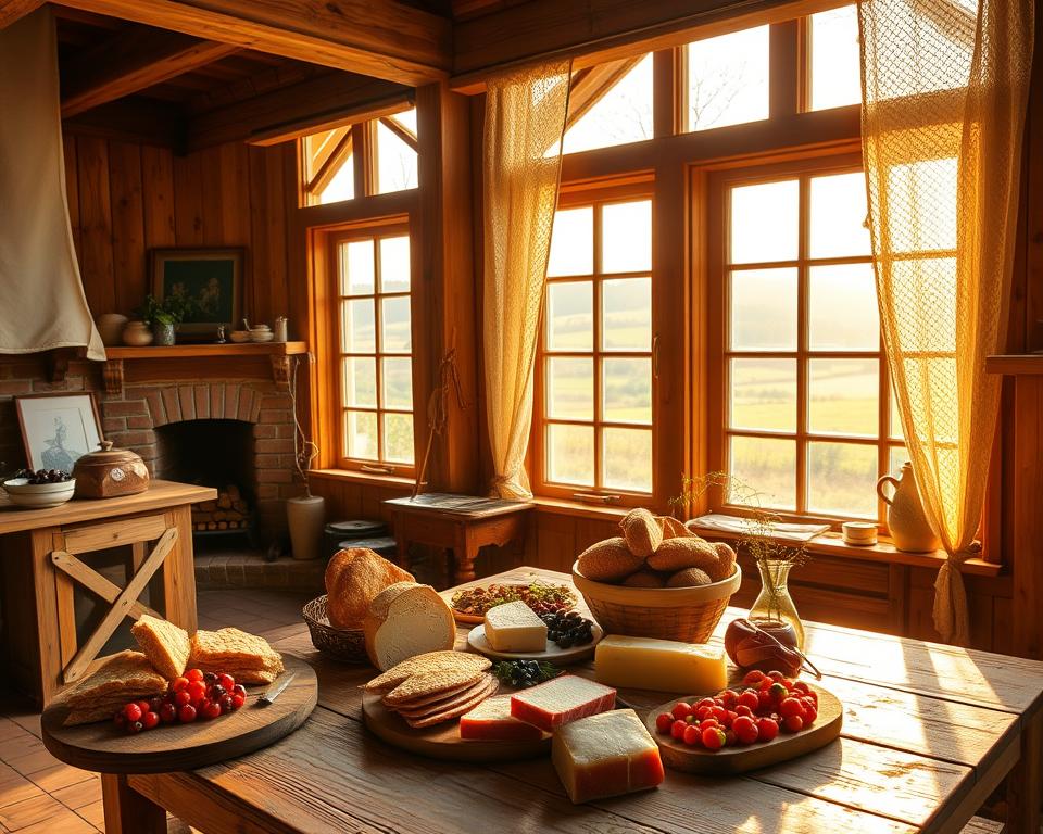 Traditionelle schwedische Küche in Värmland Traditionelle schwedische Küche in Värmland