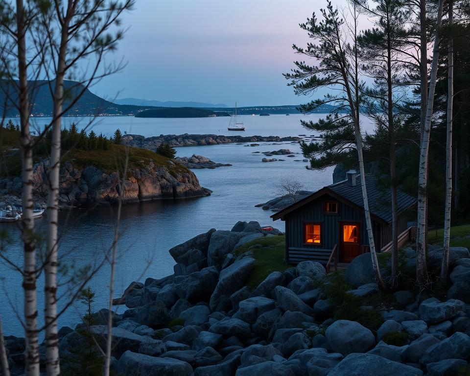 Übernachtung in den Schären