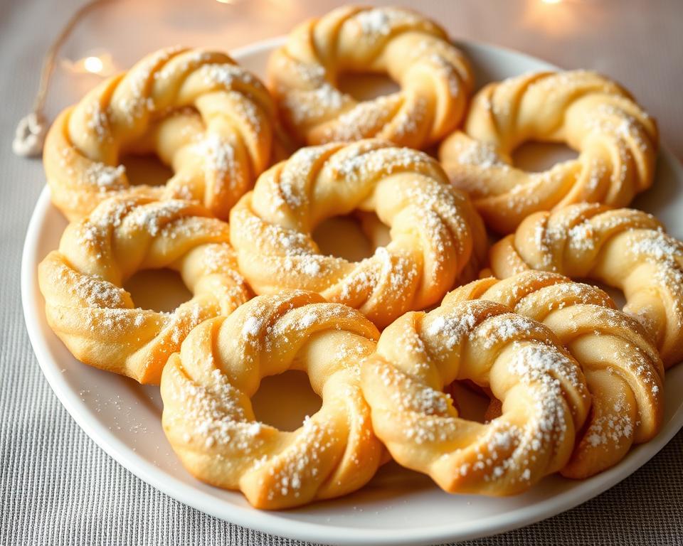 Vaniljkransar schwedische Kekse