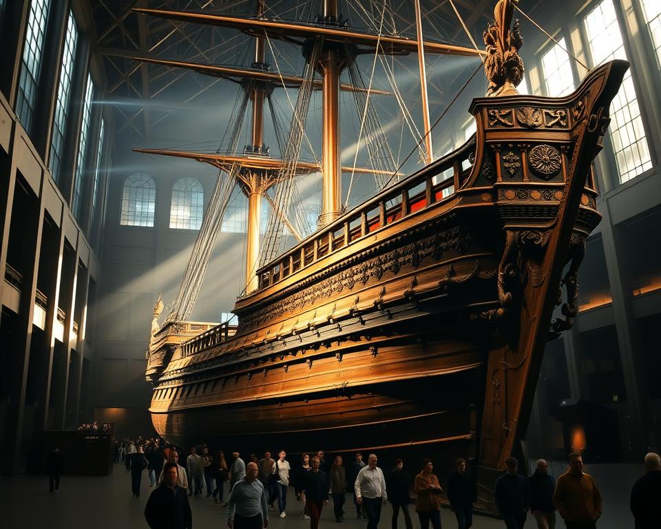 Vasa Schiff im Vasa Museum Stockholm