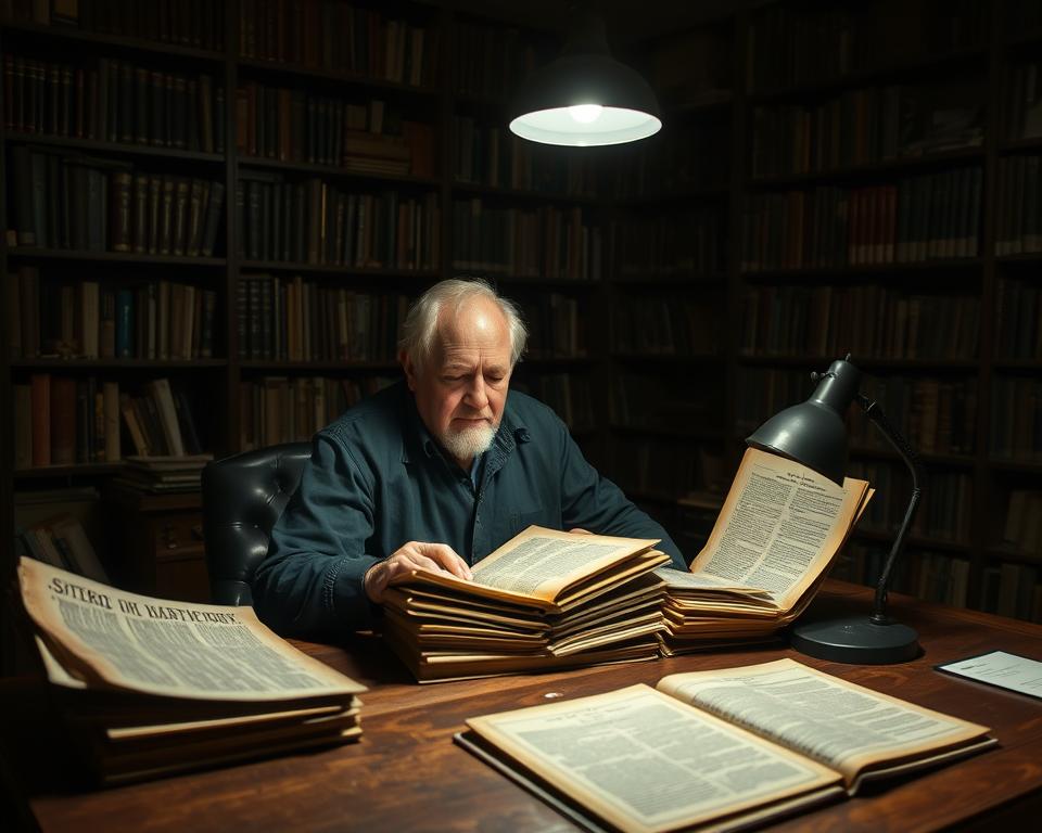 Vilhelm Moberg historische Recherche