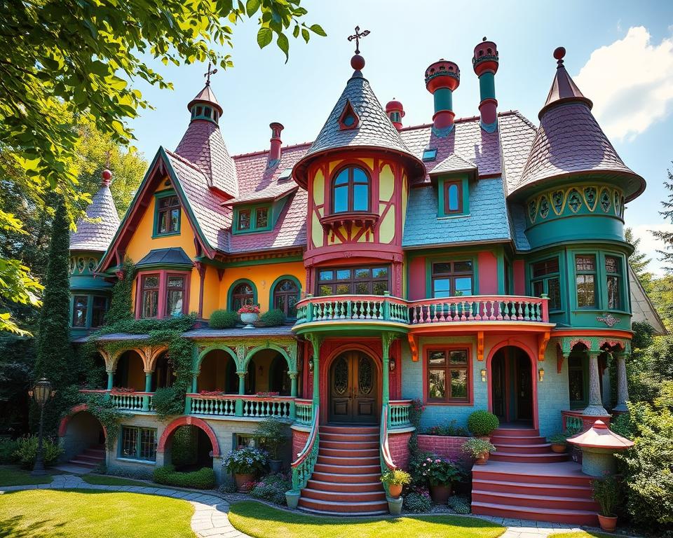 Villa Kunterbunt Architektur