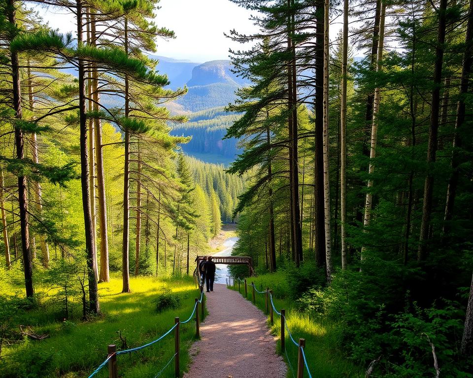 Wanderwege Skuleskogen Nationalpark