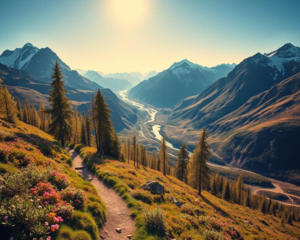 Wanderwege im Sarek Nationalpark Wanderwege im Sarek Nationalpark