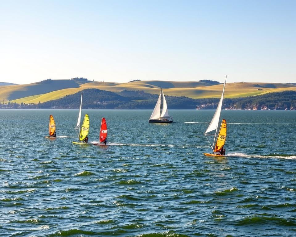 Wassersport auf dem Vänern