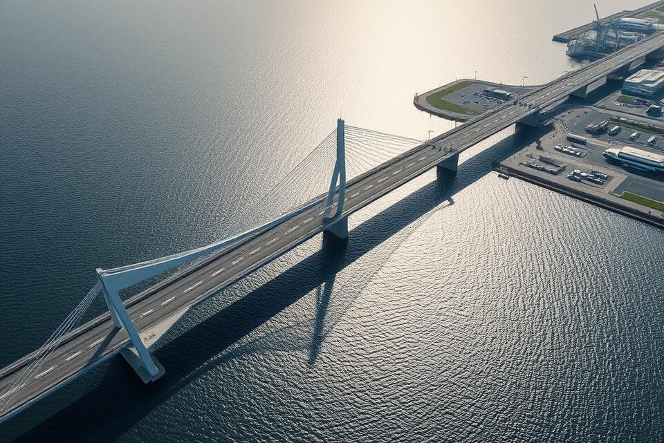Brücke von Dänemark nach Schweden: Öresundbrücke
