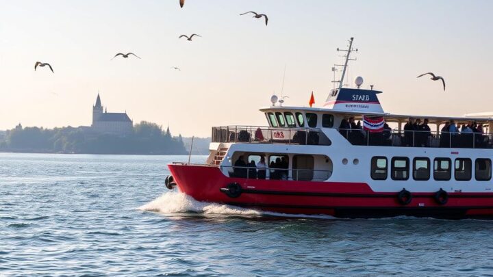 Mit der Helsingör Fähre nach Dänemark