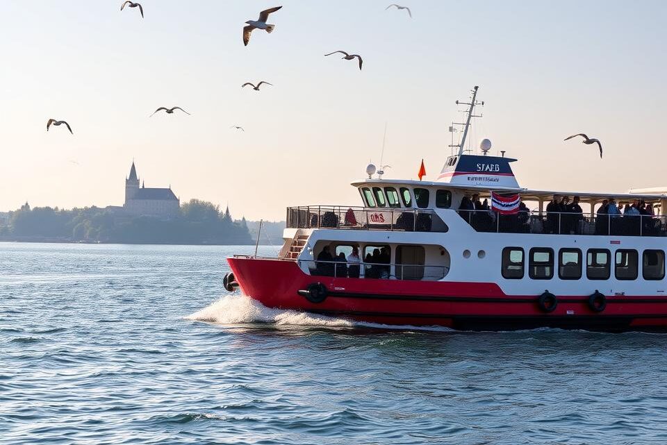 Mit der Helsingör Fähre nach Dänemark