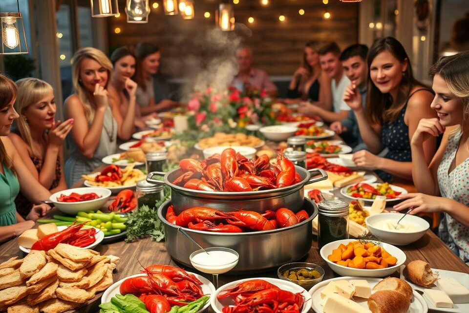 Kräftskiva feiern: Traditionelles Schwedisches Krebsessen