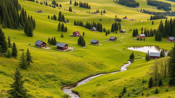 Entdecken Sie das charmante Malung-Sälen in Schweden