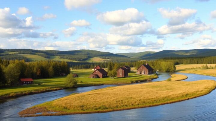 Entdecke die schönen Regionen Mittelschweden
