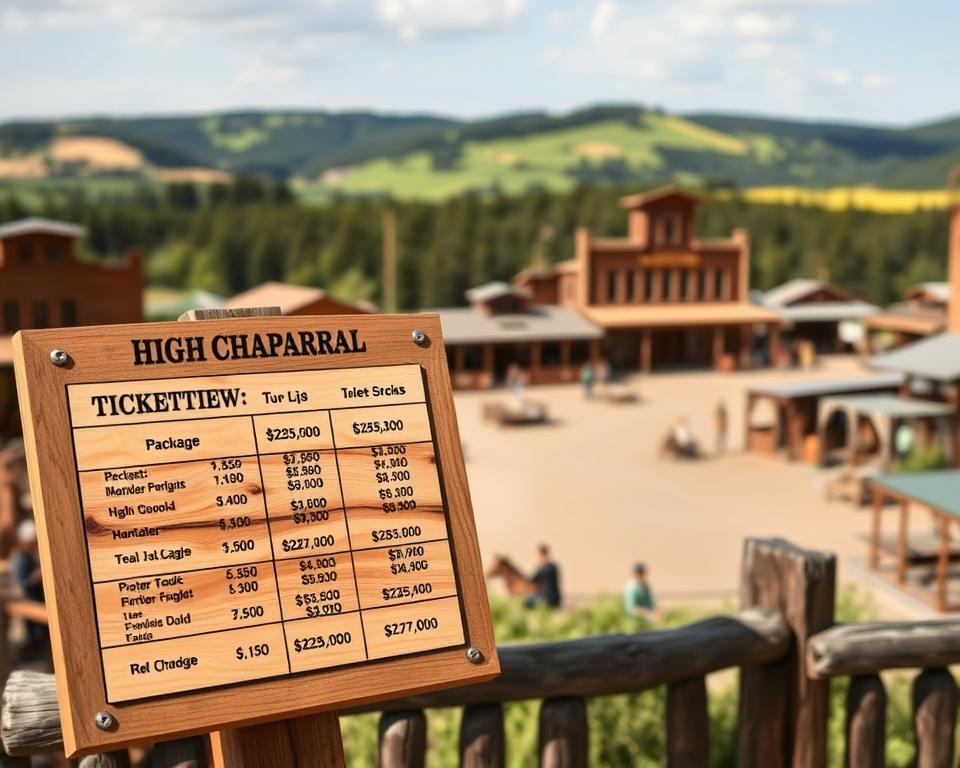 High Chaparral Tickets Preisübersicht