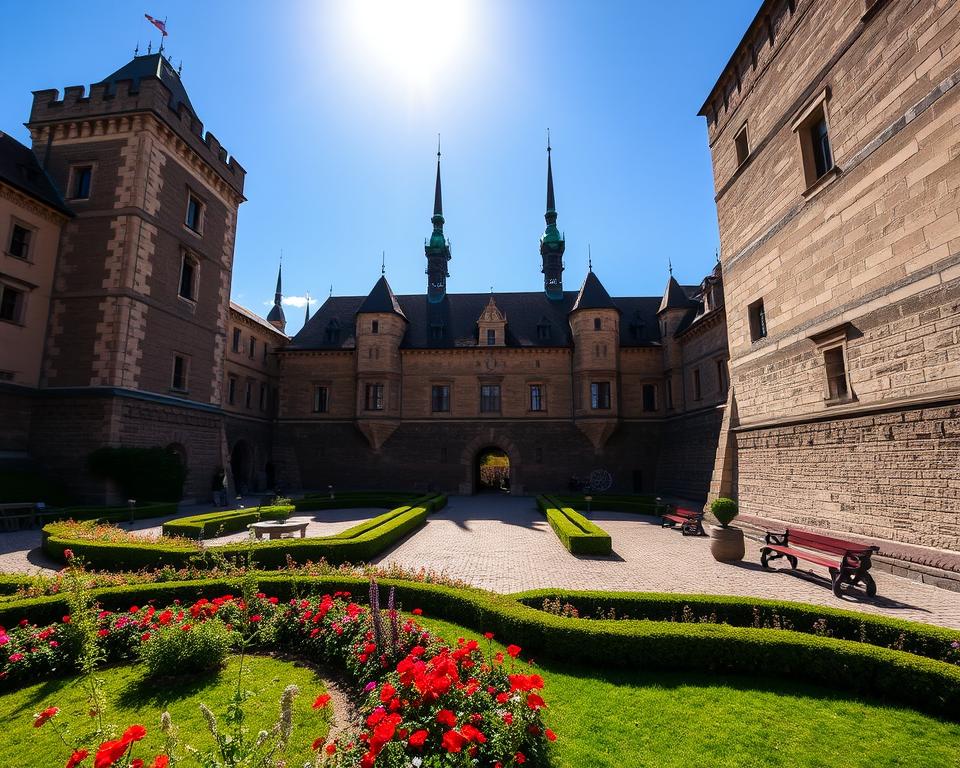 Schloss Kalmar mittelalterliche Architektur