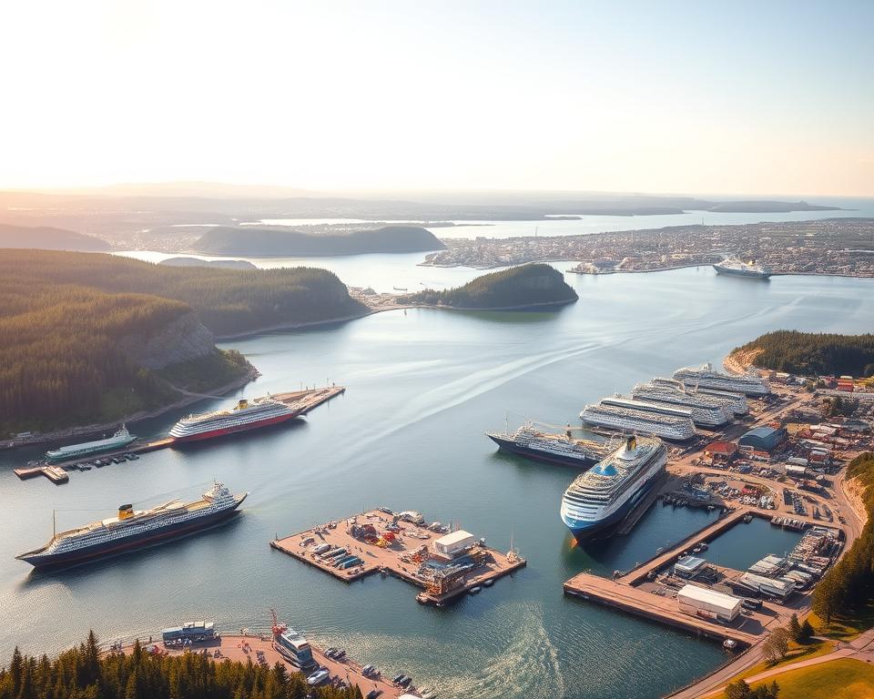 Schwedische Fährhäfen Übersicht