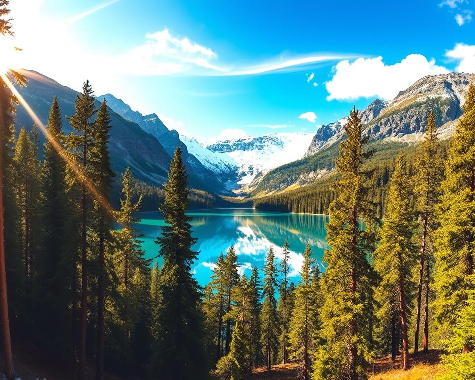 Schwedische Nationalparks Landschaft