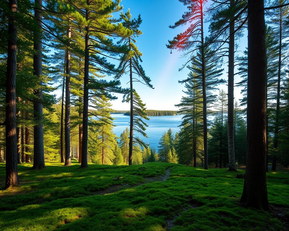 Schwedische Naturlandschaft Schwedische Naturlandschaft