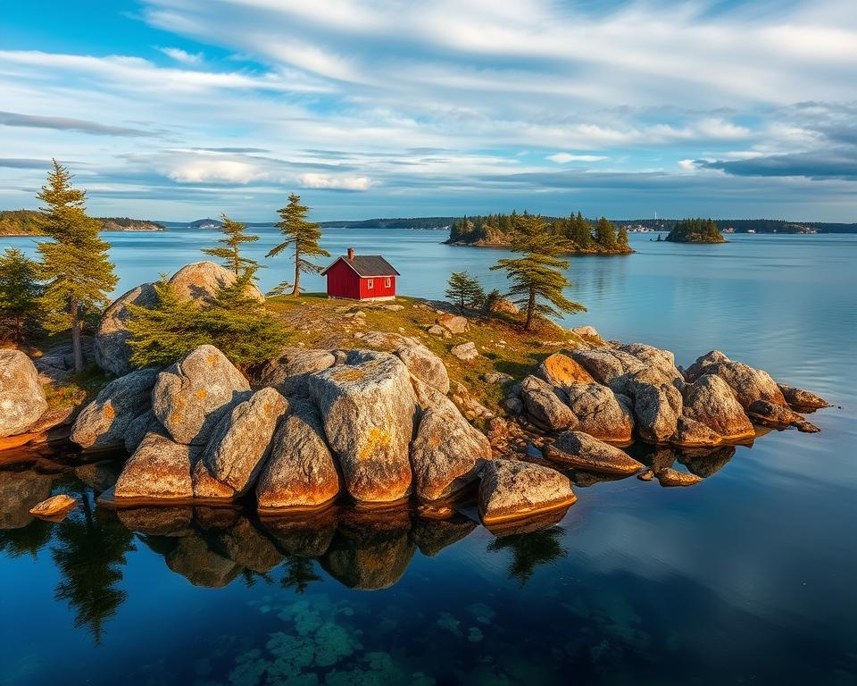 Stockholmer Schären Landschaft