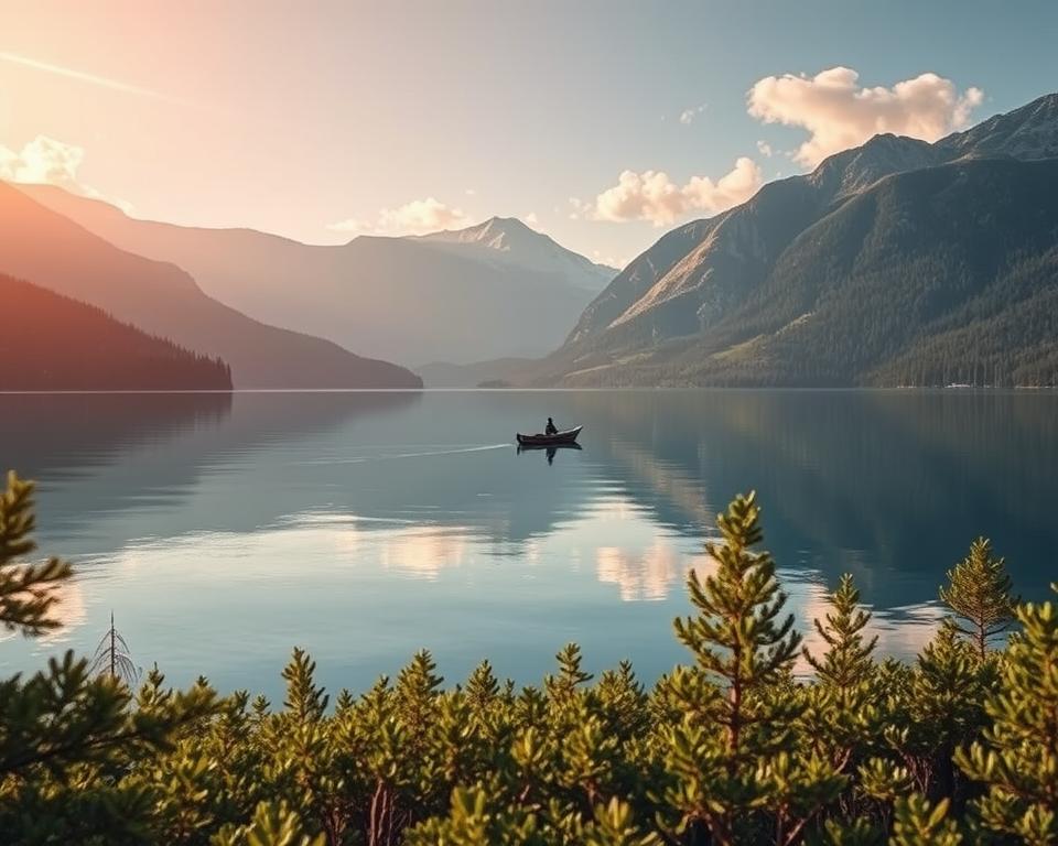 Storsjön See in Jämtland Storsjön See in Jämtland