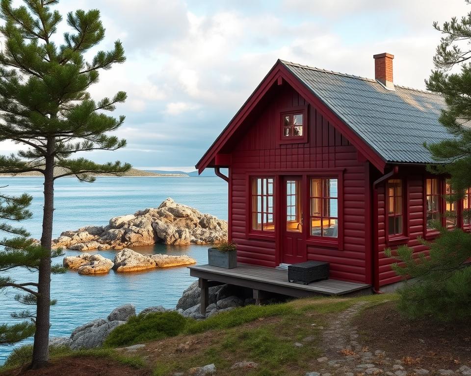 Unterkunft in den Schären