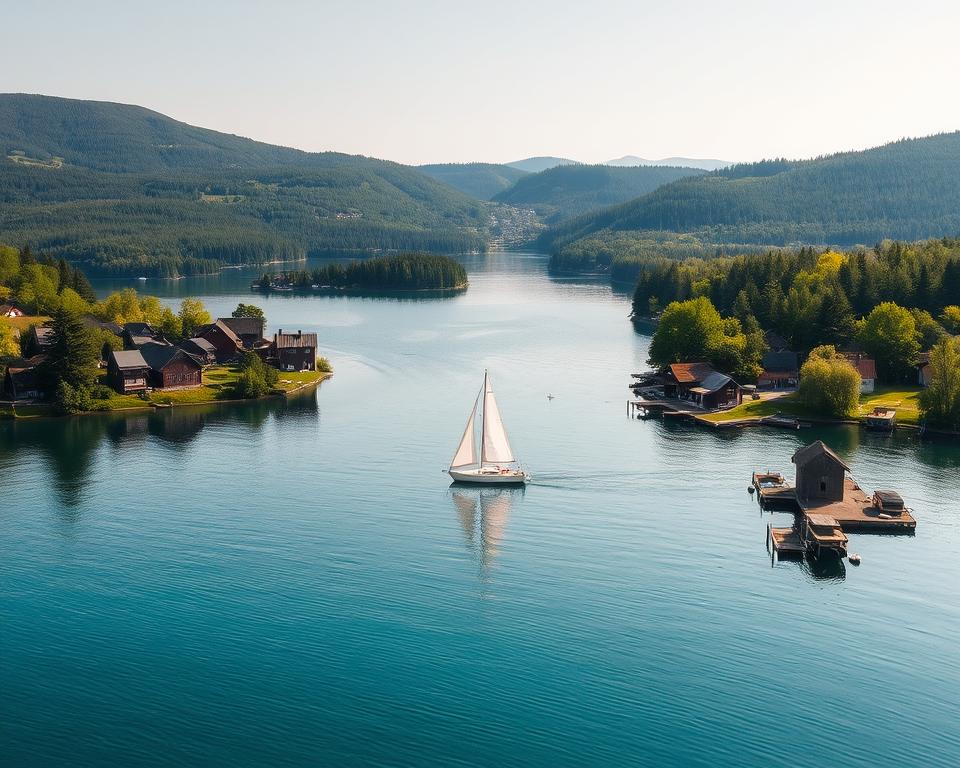 Vättern See Landschaft Vättern See Landschaft